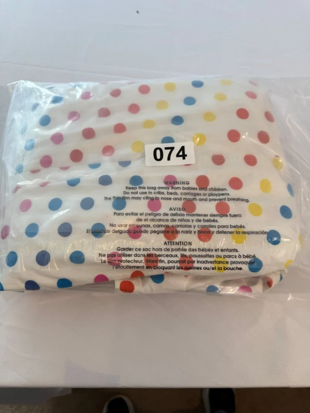 Color Me Courtney Dipping Dot Midi Dress Size 8 Rainbow Polka Dot Ruffle Hem - Picture 7 of 7